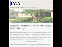 Tablet Screenshot of imadoctors.org